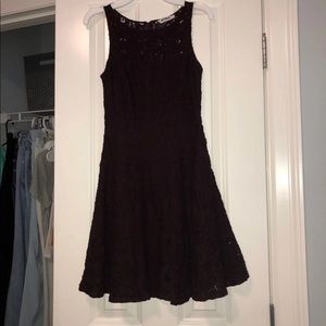 Maroon Lace Dress